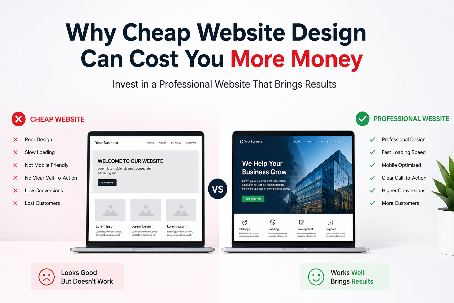 Why Cheap Website Design Can Cost You More Money