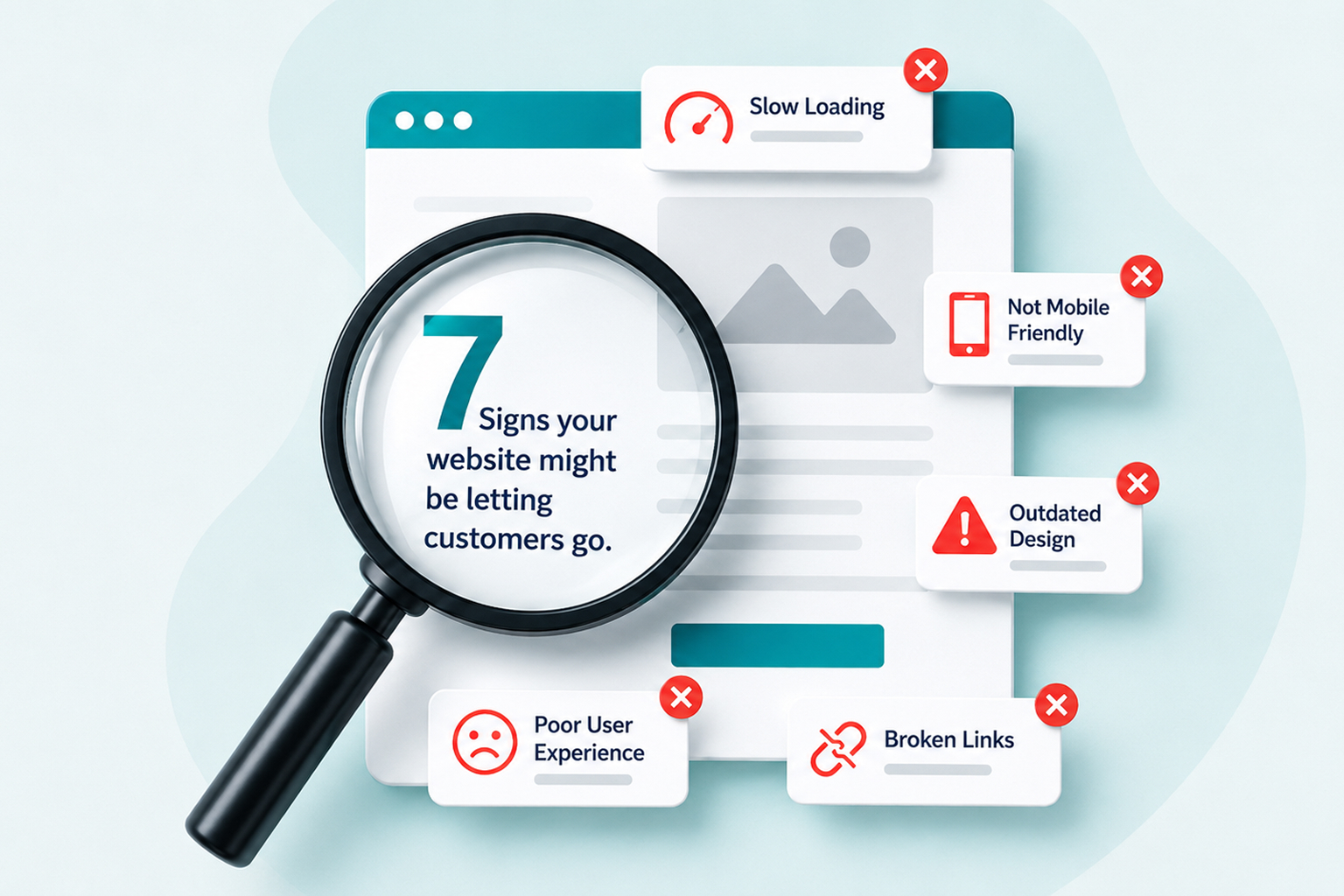 Website mistakes