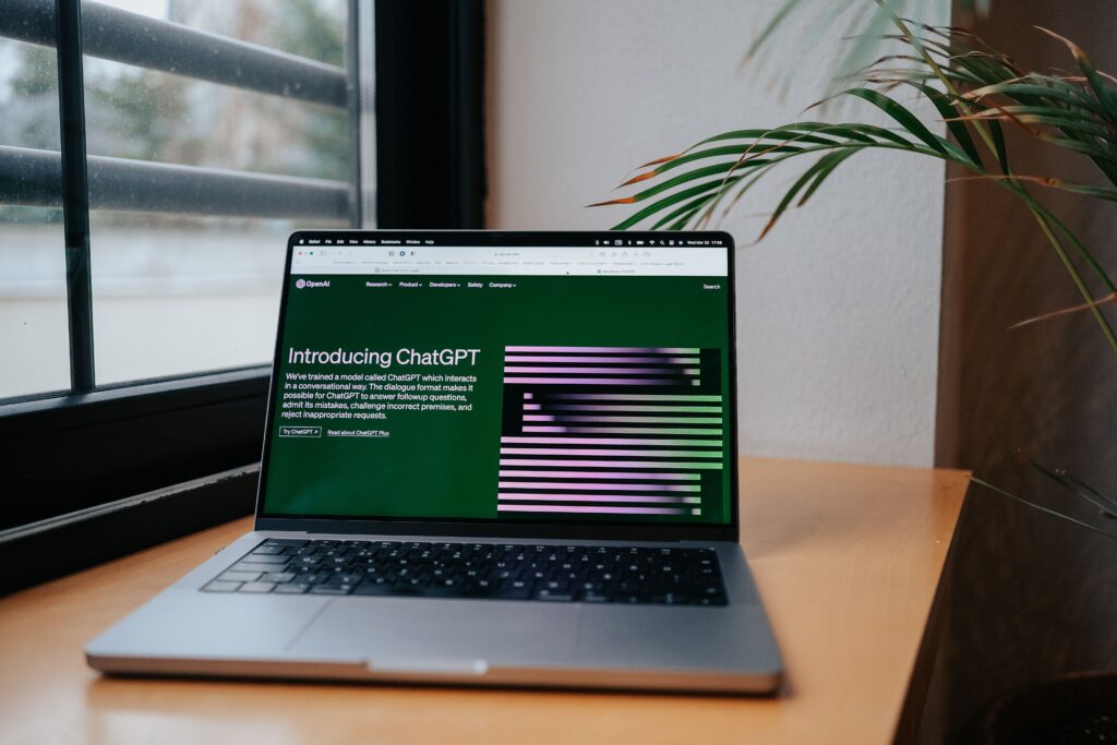ChatGPT SEO UAE showing a business website appearing in AI search results